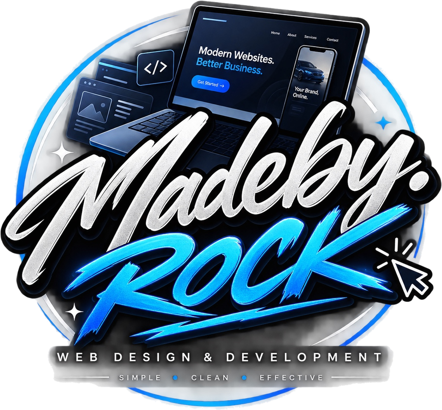 MadebyRock — web design and development